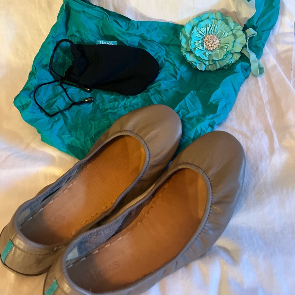 Tieks practically brand new!